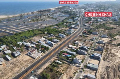 Bán đất tái định cư Bình Châu 139m2 5m x 27m cách biển chỉ 500m